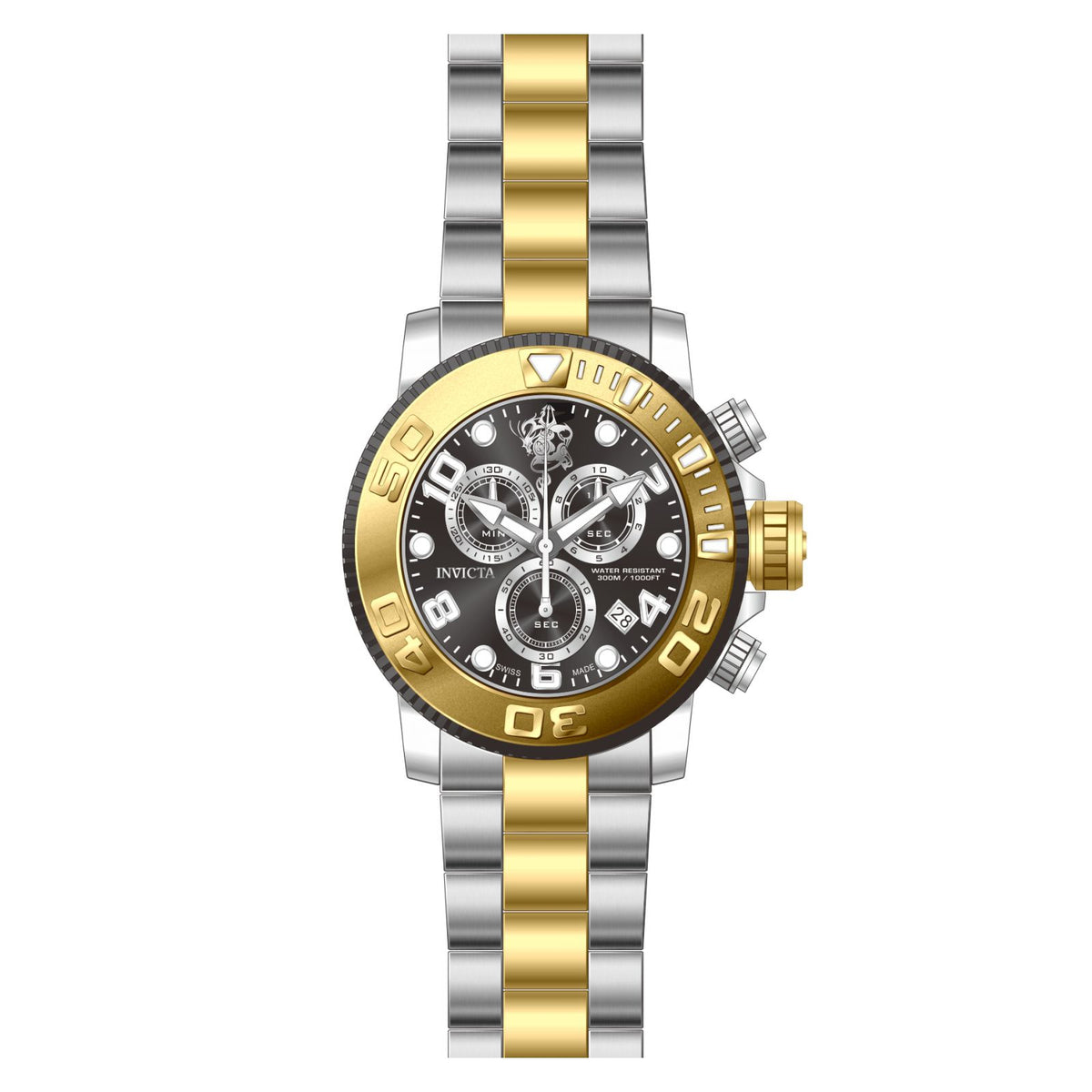 RELOJ  PARA HOMBRE INVICTA SEA BASE 17991 - ACERO, ORO