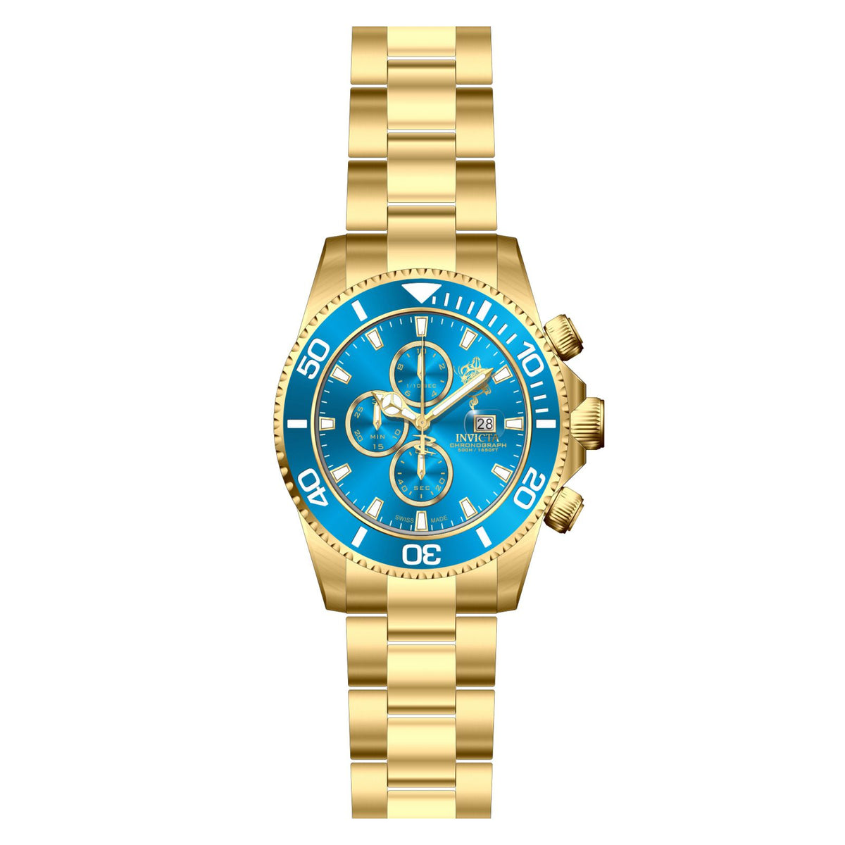 RELOJ  PARA HOMBRE INVICTA SEA BASE 18005 - ORO