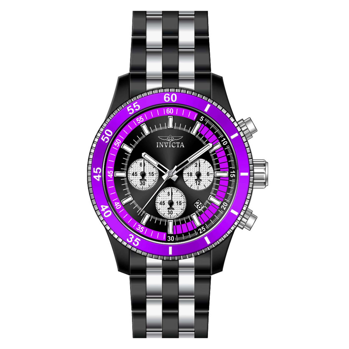 RELOJ CLÁSICO PARA HOMBRE INVICTA SPECIALTY 18187 - ACERO NEGRO