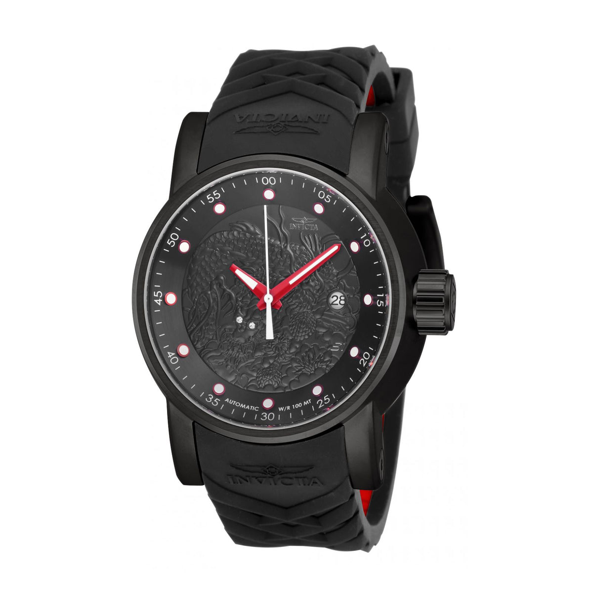RELOJ DEPORTIVO PARA HOMBRE INVICTA S1 RALLY 18213 - NEGRO, ROJO
