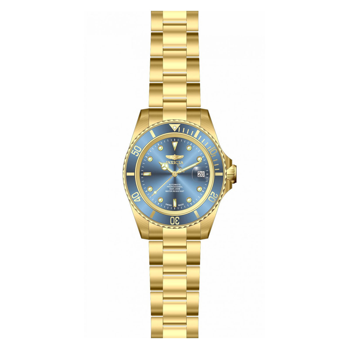 RELOJ  PARA HOMBRE INVICTA PRO DIVER 18507 - ORO