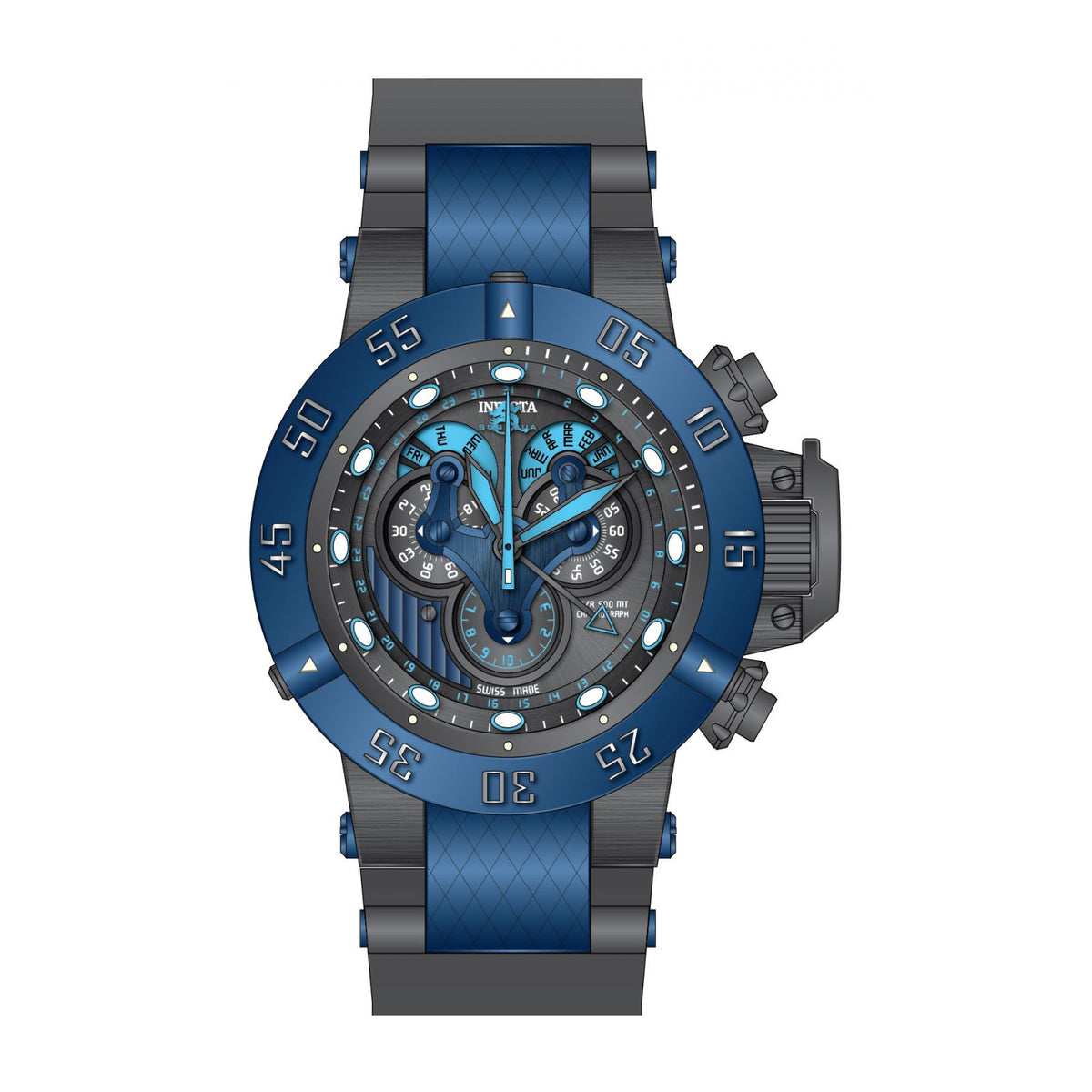 RELOJ  PARA HOMBRE INVICTA SUBAQUA 18524 - GRIS AZULADO