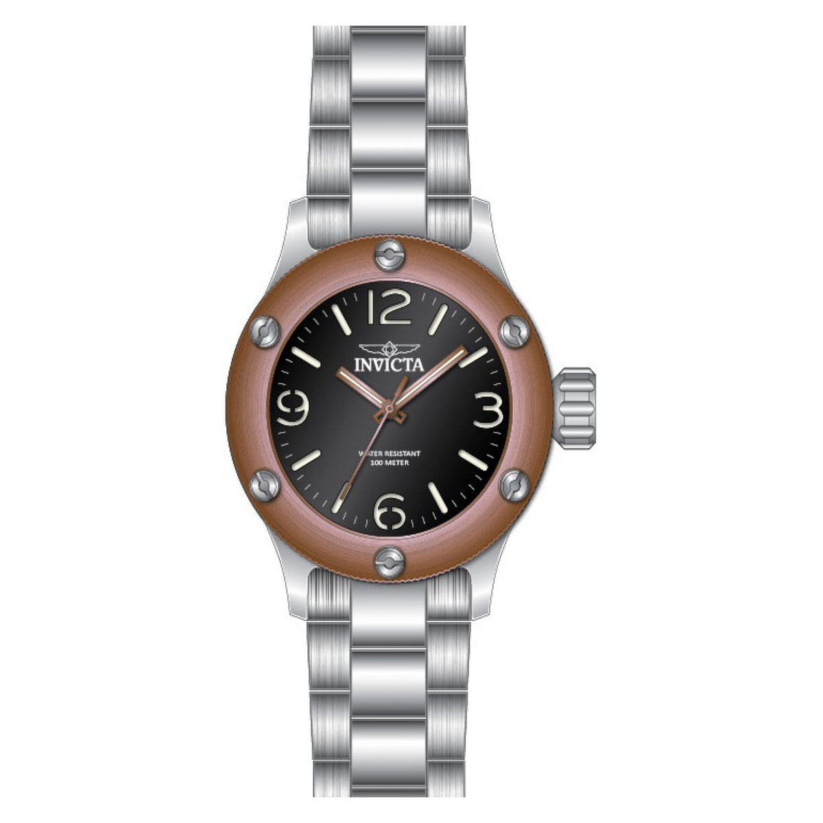 RELOJ  PARA HOMBRE INVICTA RUSSIAN DIVER 18581 - ACERO