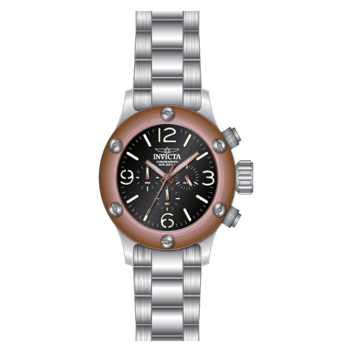 RELOJ  PARA HOMBRE INVICTA RUSSIAN DIVER 18585 - ACERO