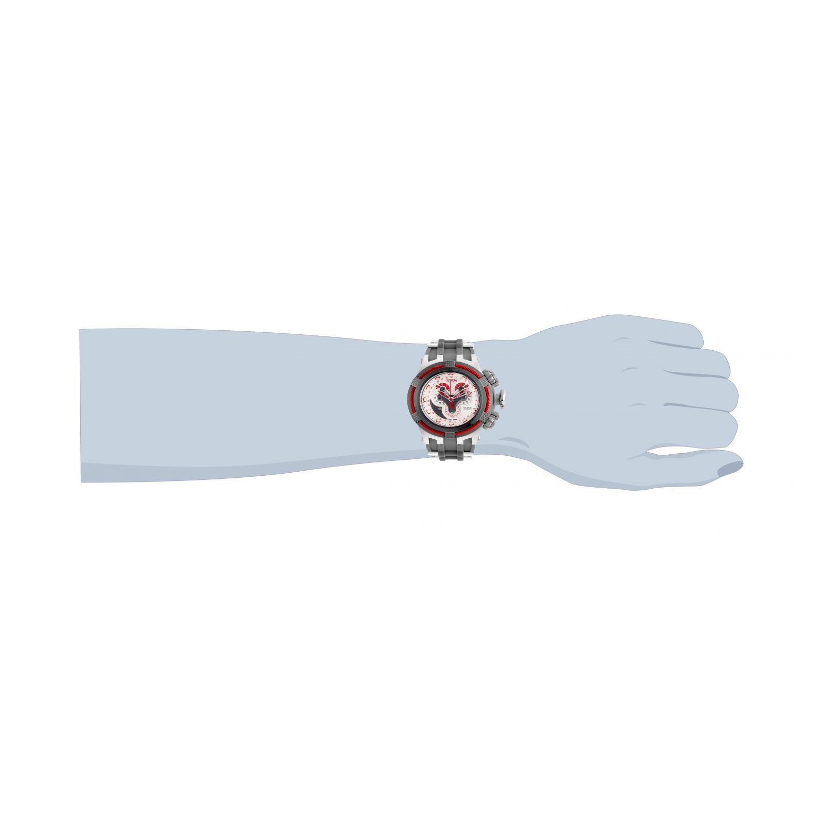 RELOJ  PARA HOMBRE INVICTA BOLT 18595 - GRIS ACERO