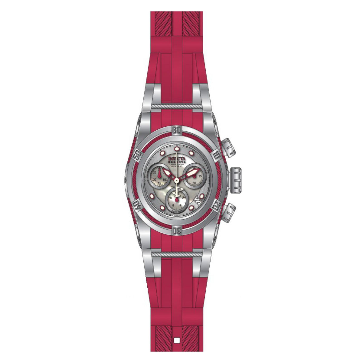 RELOJ  PARA MUJER INVICTA BOLT 18682 - ROSA, ACERO