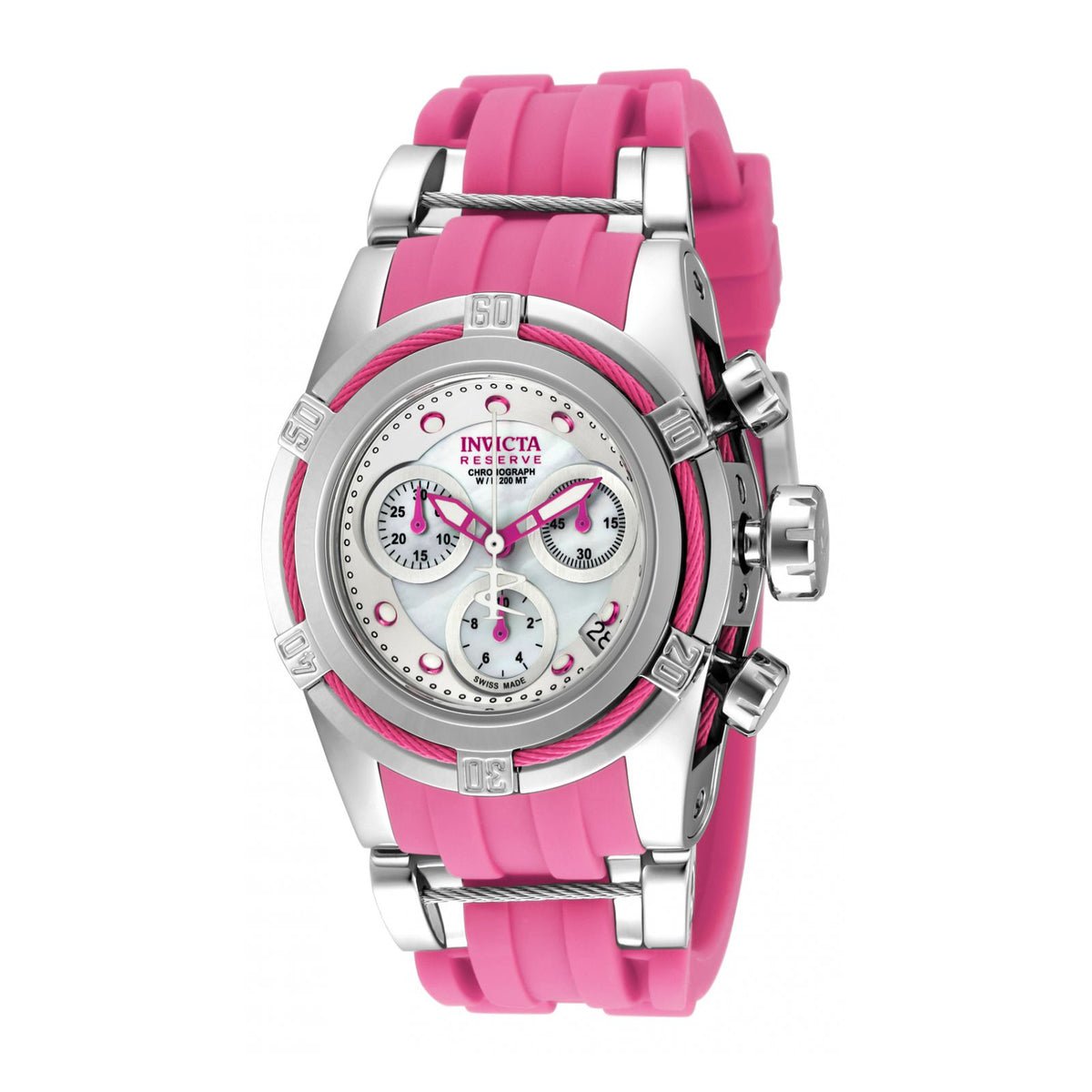 RELOJ  PARA MUJER INVICTA BOLT 18682 - ROSA, ACERO