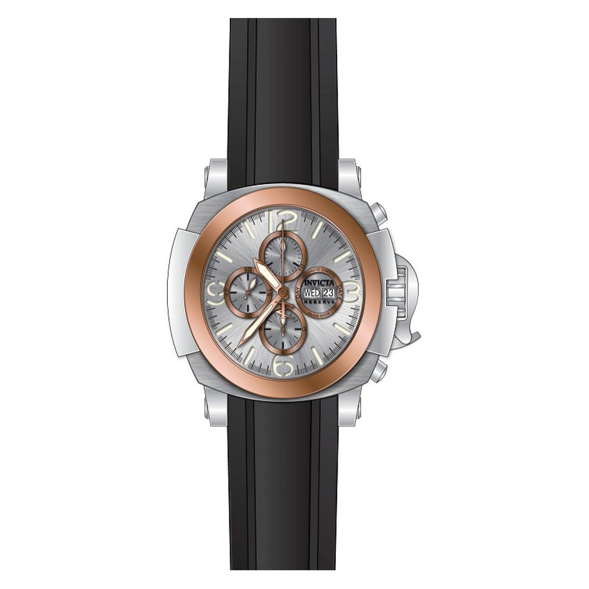 RELOJ DEPORTIVO PARA HOMBRE INVICTA RESERVE 18705 - NEGRO