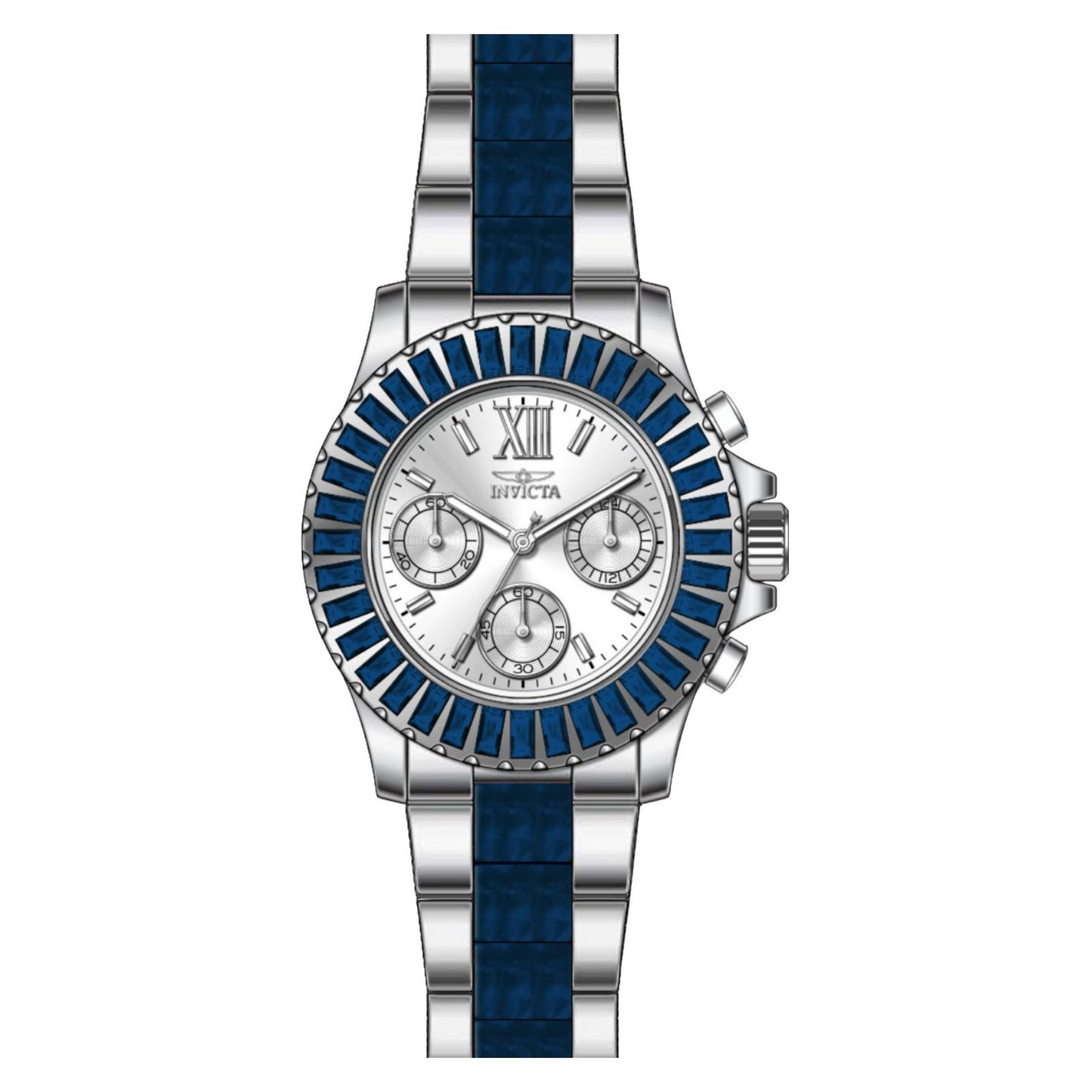 RELOJ  PARA MUJER INVICTA ANGEL 18869 - ACERO AZUL