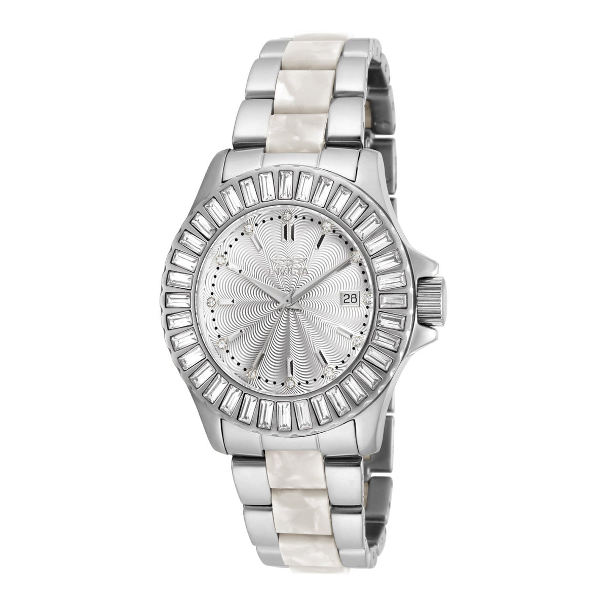 RELOJ  PARA MUJER INVICTA ANGEL 18874 - BLANCO, ACERO