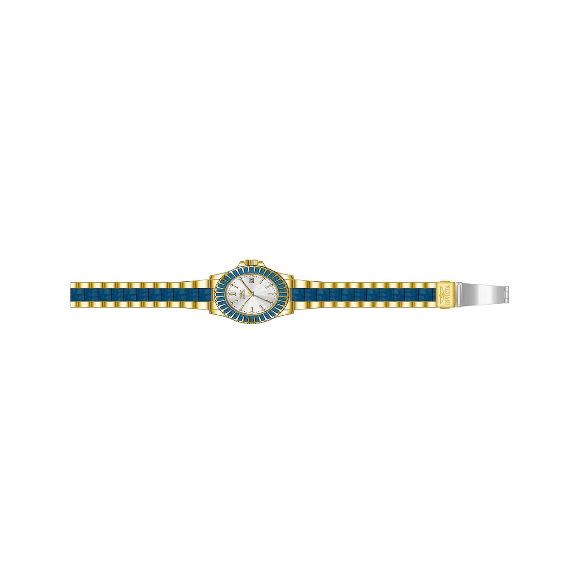 RELOJ  PARA MUJER INVICTA ANGEL 18878 - AZUL, ORO