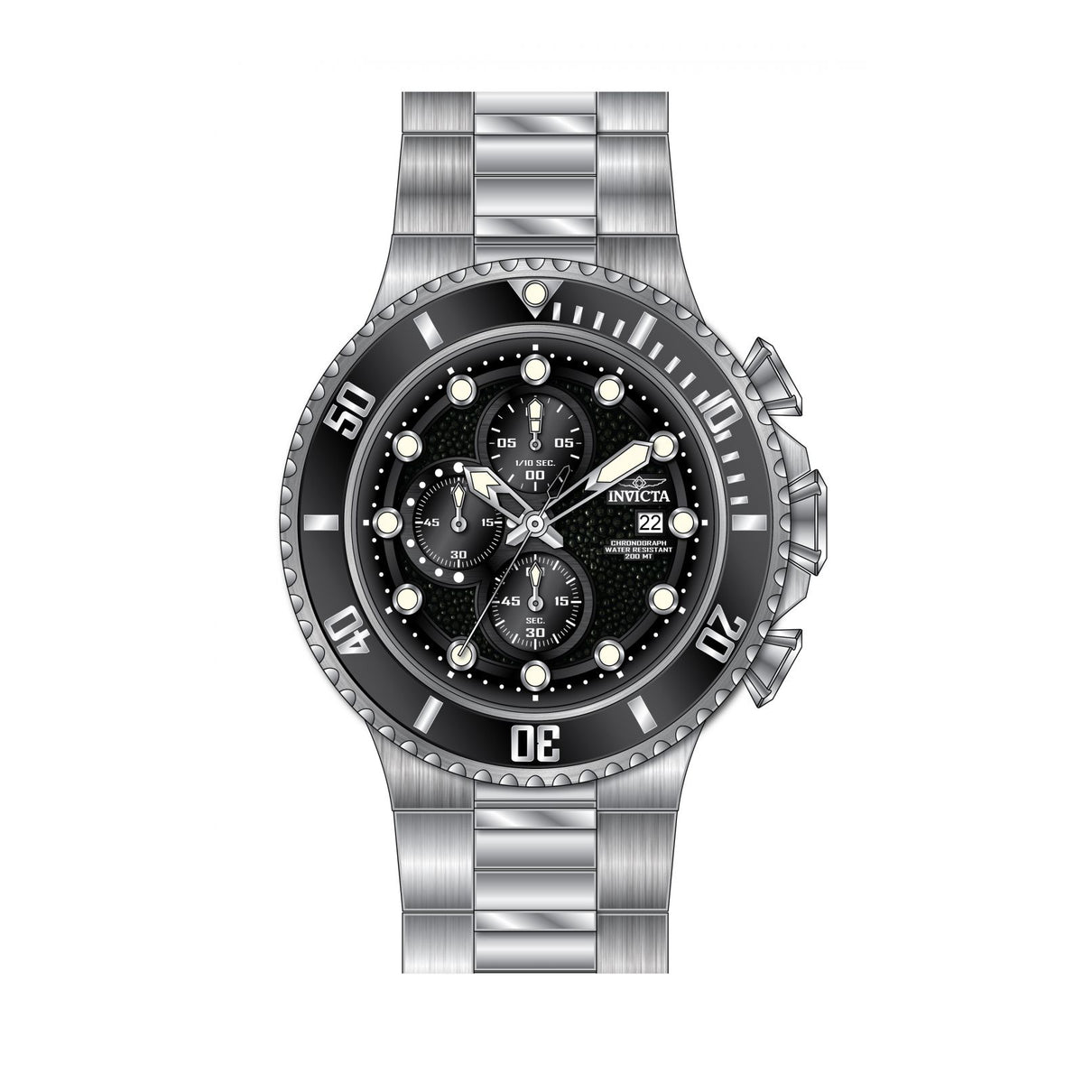 RELOJ  PARA HOMBRE INVICTA PRO DIVER 18906 - PLATEADO