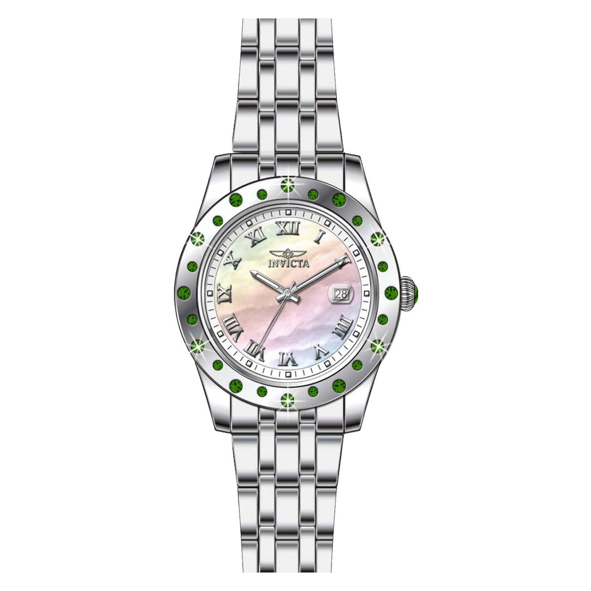 RELOJ  PARA MUJER INVICTA ANGEL 18979 - ACERO