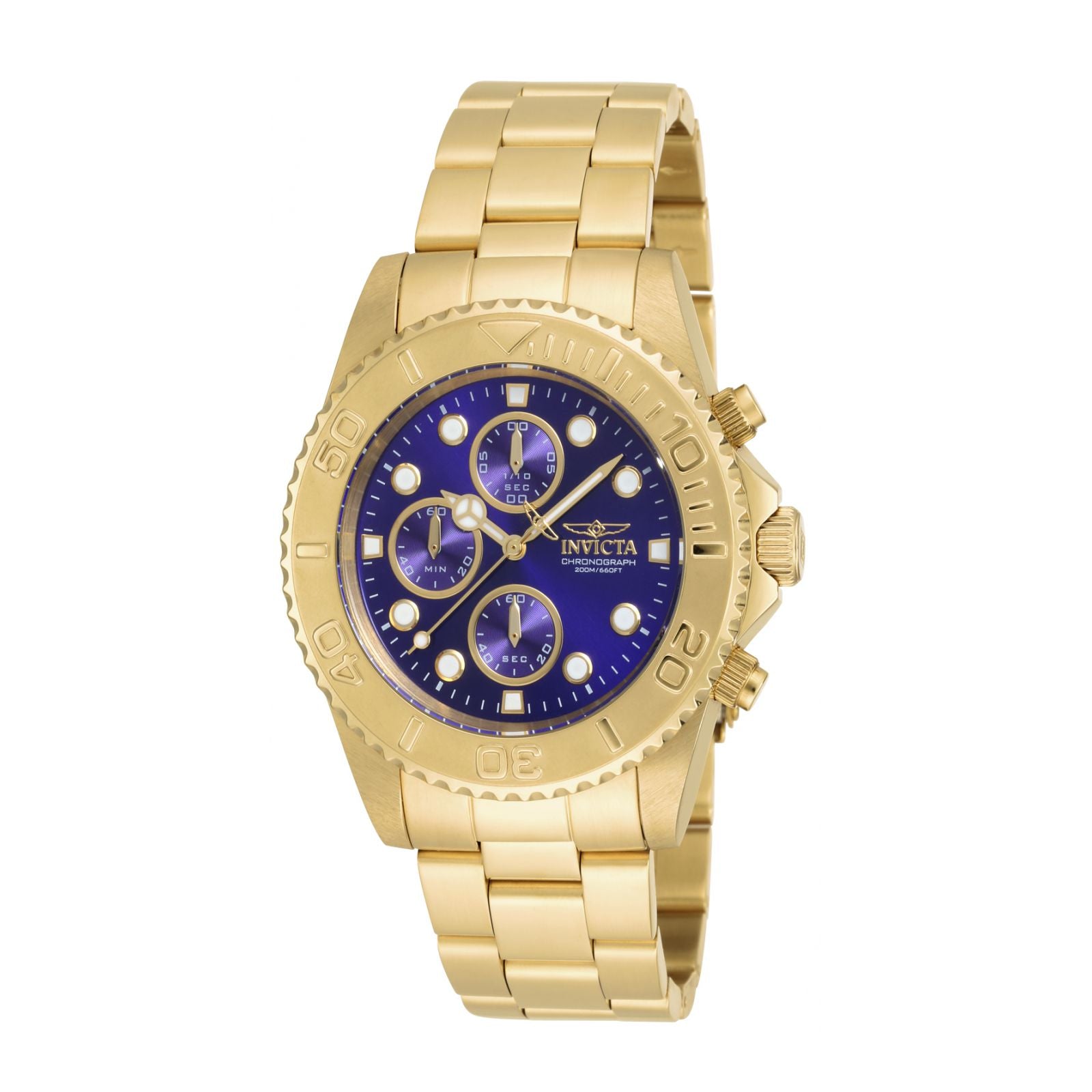 RELOJ  PARA HOMBRE INVICTA PRO DIVER 19157 - DORADO