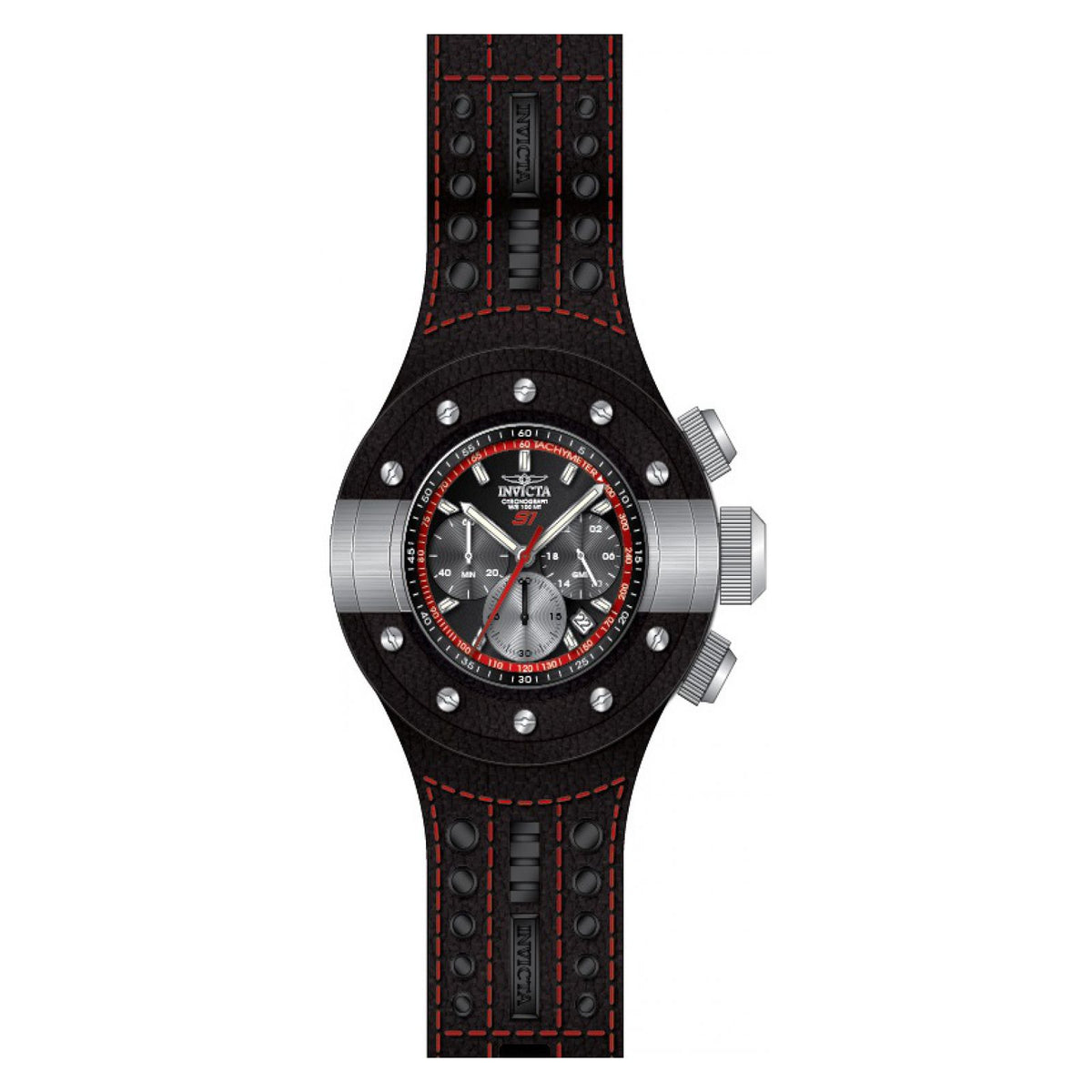 RELOJ  PARA HOMBRE INVICTA S1 RALLY 19175 - NEGRO