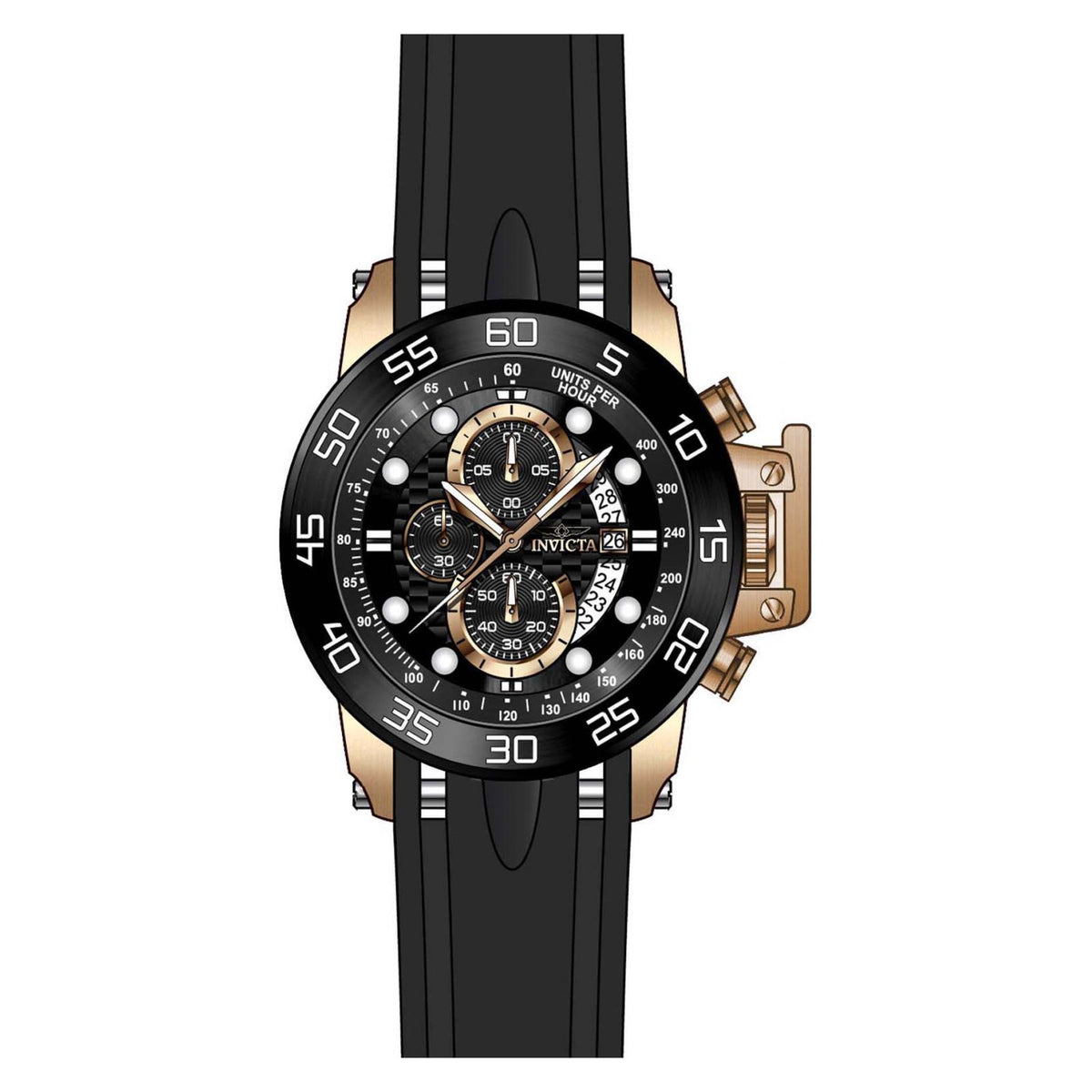 RELOJ  PARA HOMBRE INVICTA I-FORCE 19254 - NEGRO