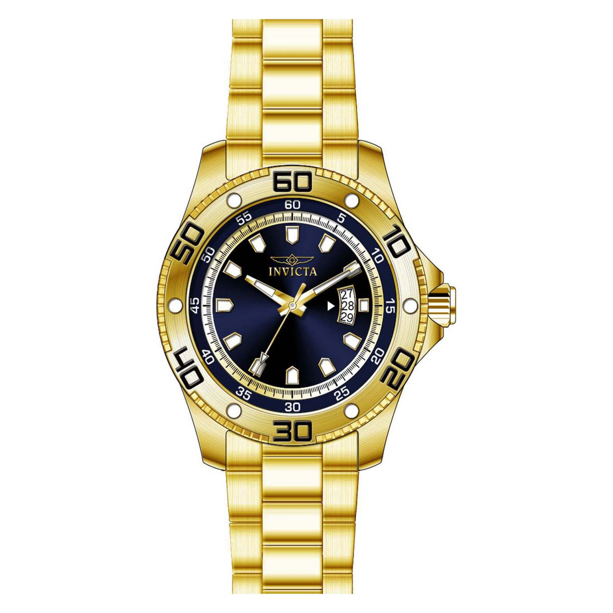 RELOJ  PARA HOMBRE INVICTA PRO DIVER 19266 - ORO