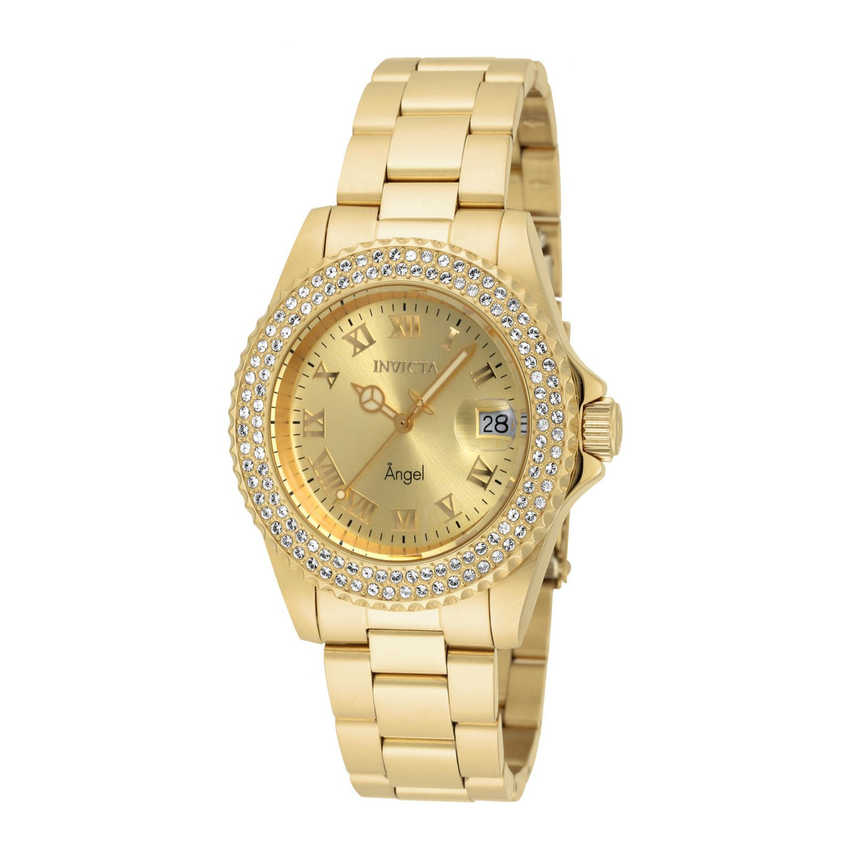RELOJ  PARA MUJER INVICTA ANGEL 19513 - ORO