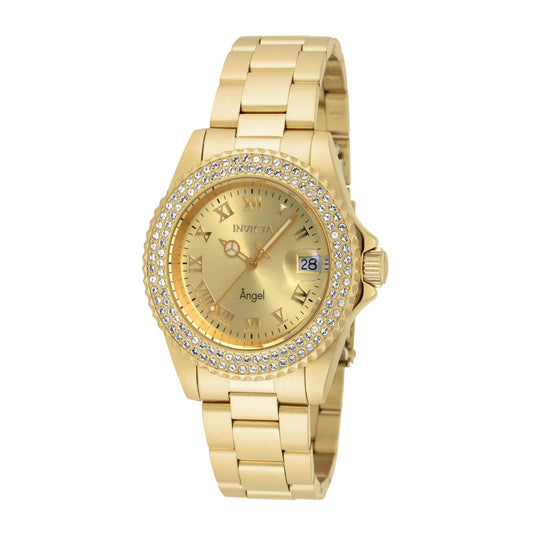 RELOJ  PARA MUJER INVICTA ANGEL 19513 - ORO