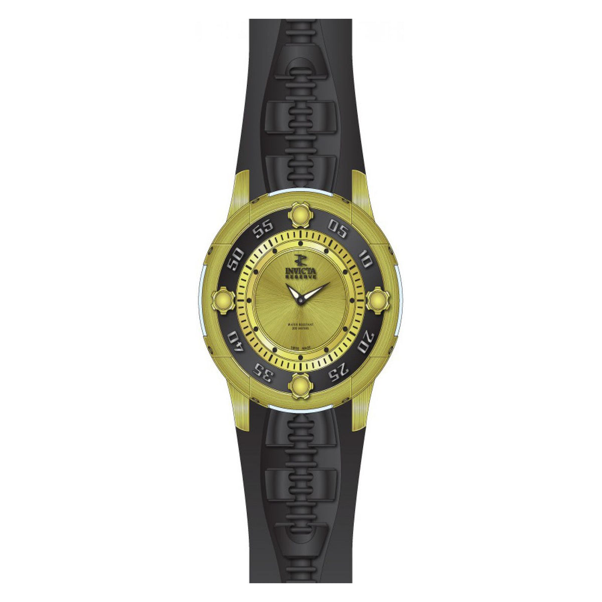 RELOJ DEPORTIVO PARA HOMBRE INVICTA RESERVE 19549 - NEGRO