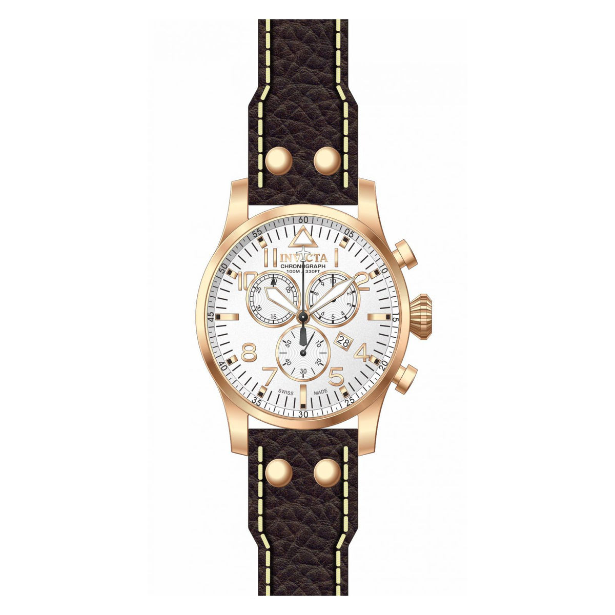 RELOJ CLÁSICO PARA HOMBRE INVICTA RESERVE 19753 - MARRÓN