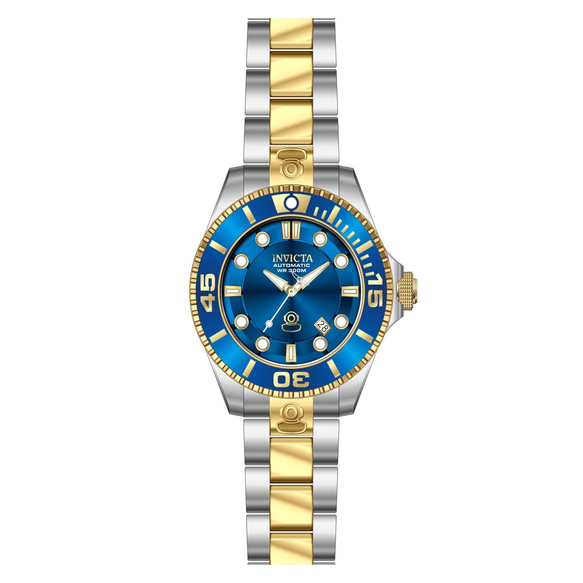 RELOJ  PARA HOMBRE INVICTA PRO DIVER 19804 - ACERO, ORO