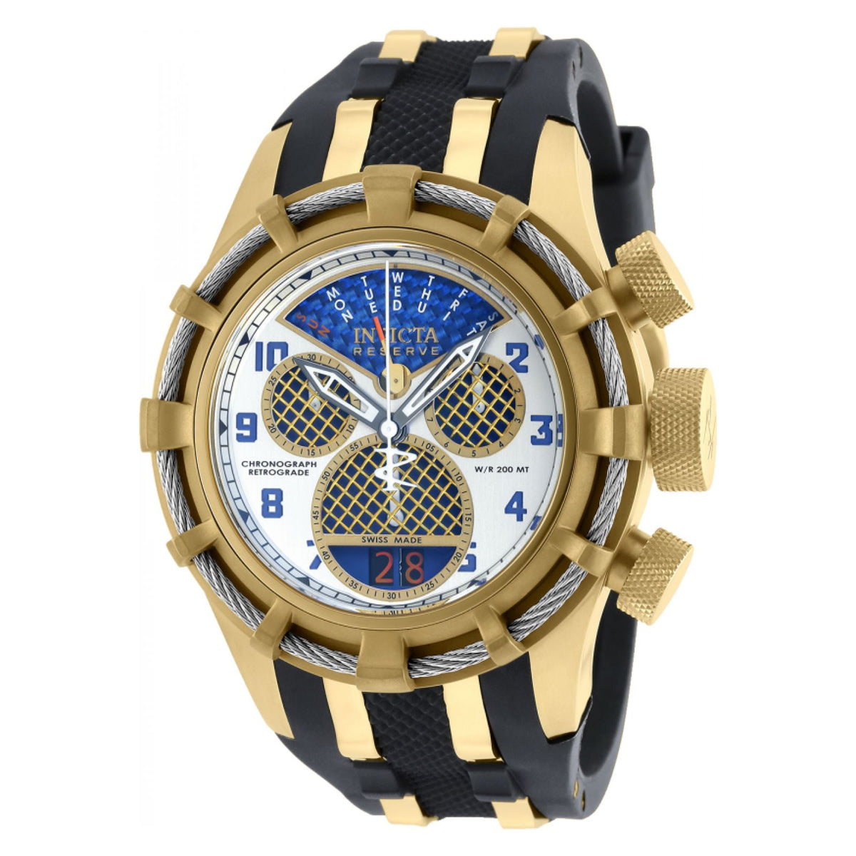 RELOJ  PARA HOMBRE INVICTA BOLT 90023 - ORO NEGRO