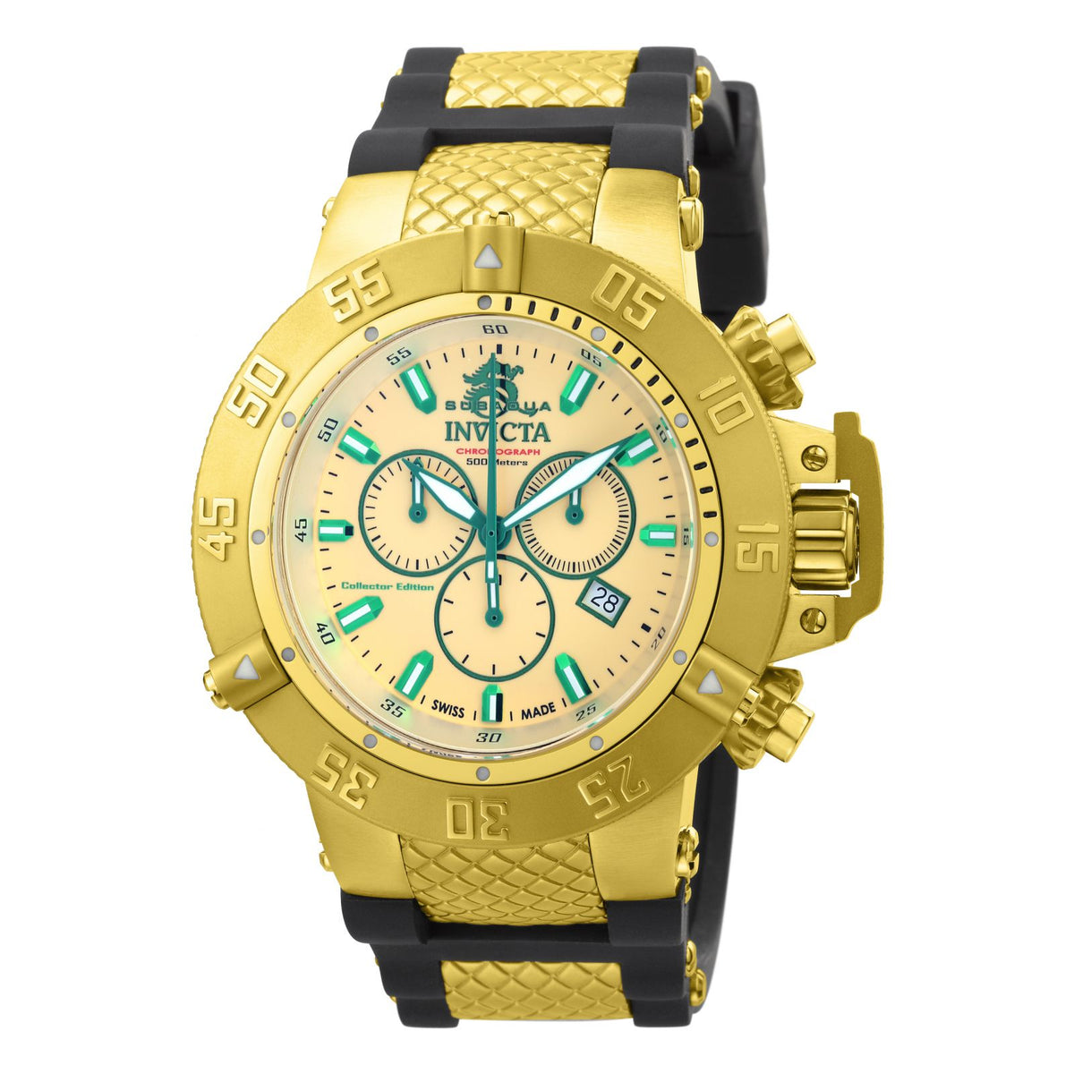 RELOJ  PARA HOMBRE INVICTA SUBAQUA 90111 - ORO NEGRO