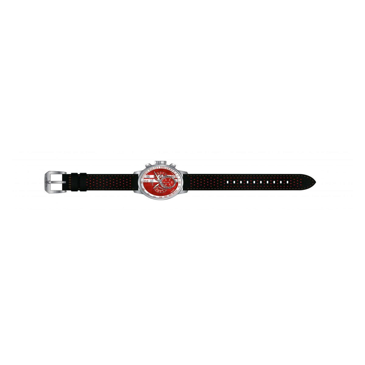 RELOJ CLÁSICO PARA HOMBRE INVICTA S1 RALLY 19900 - NEGRO, MARRÓN, ROJO
