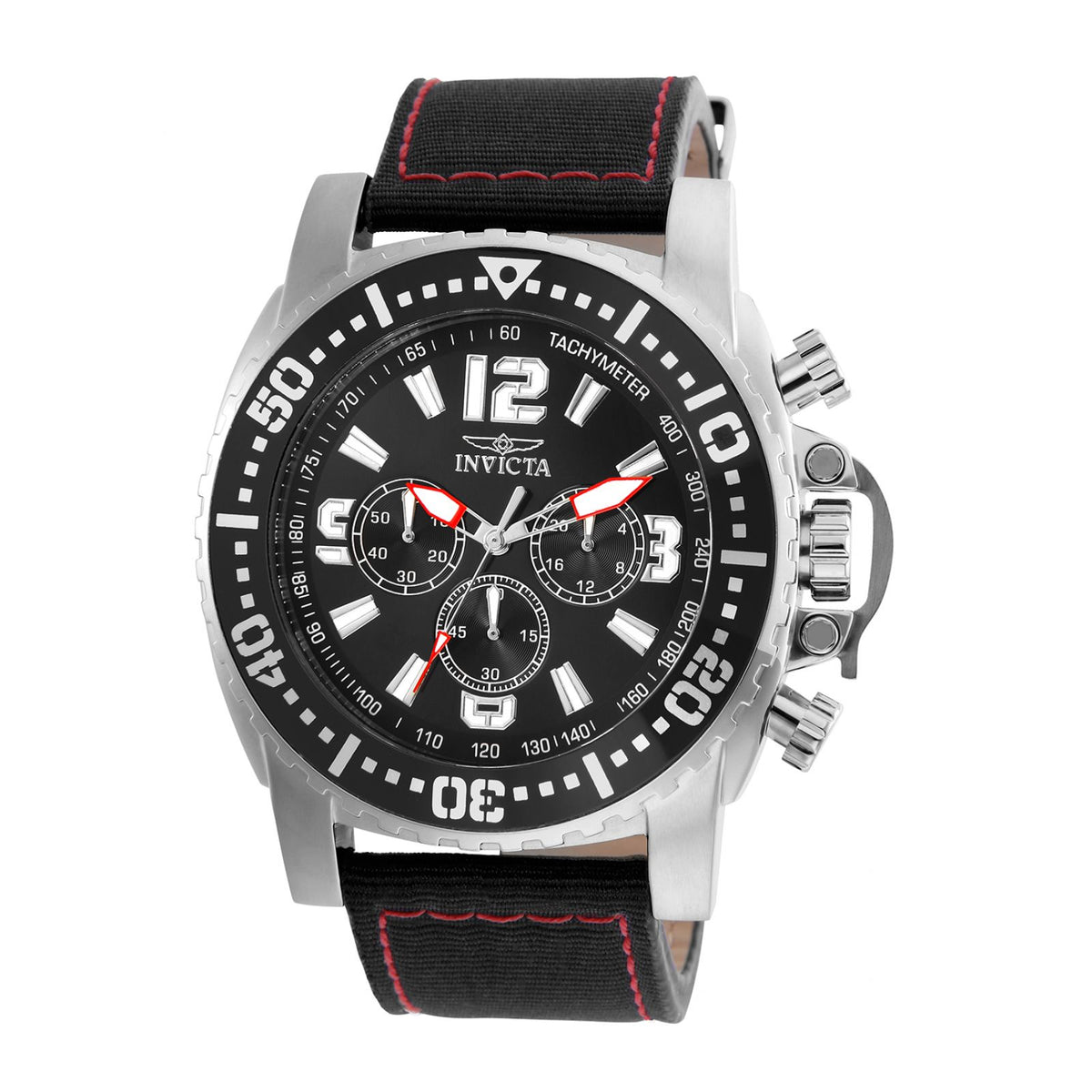 RELOJ  PARA HOMBRE INVICTA PRO DIVER 20076 - NEGRO, ROJO