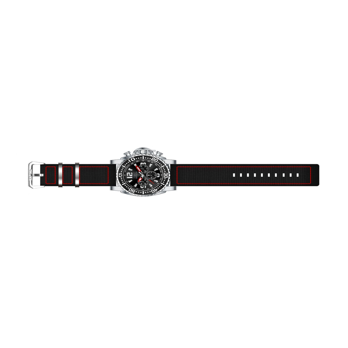 RELOJ  PARA HOMBRE INVICTA PRO DIVER 20076 - NEGRO, ROJO