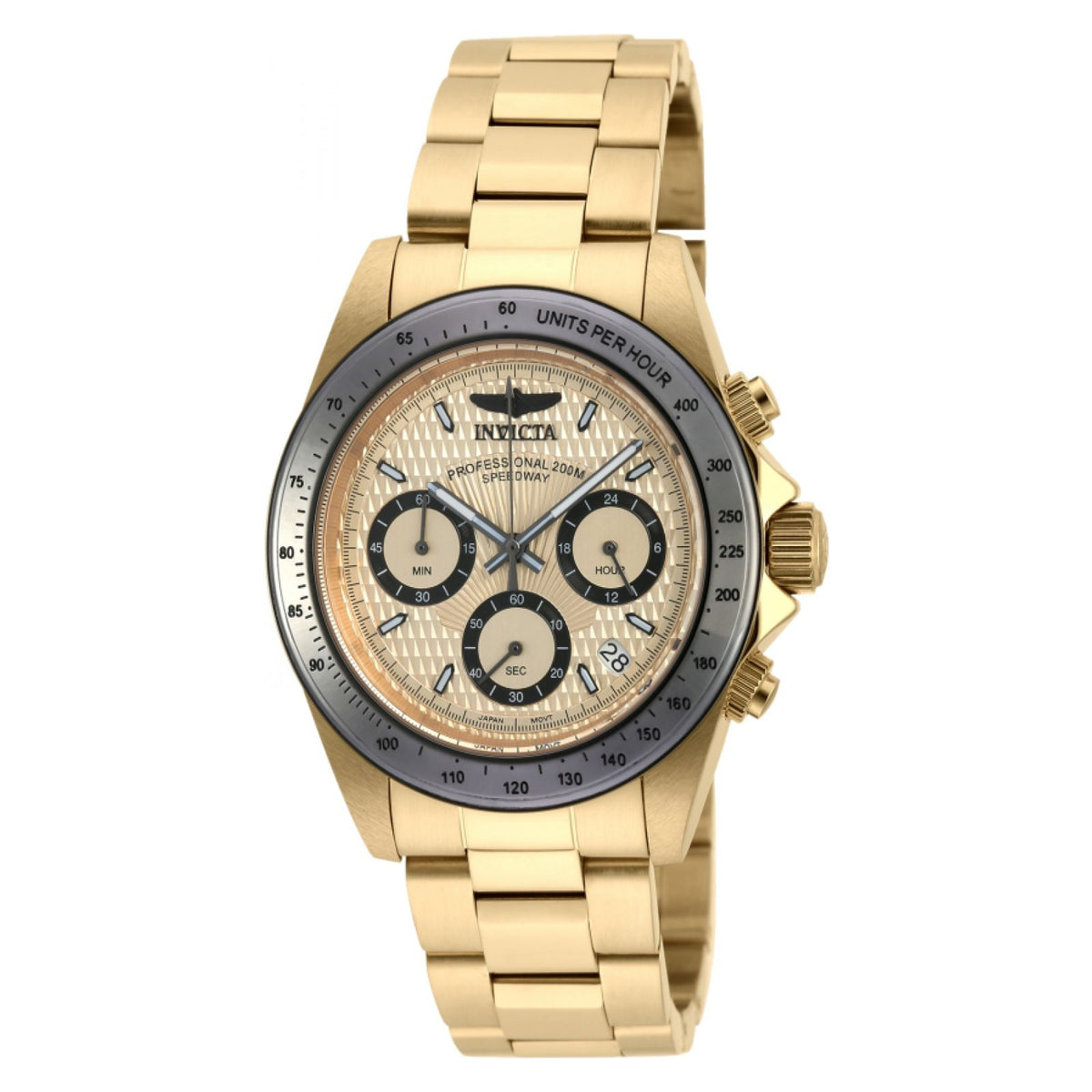 RELOJ  PARA HOMBRE INVICTA SPEEDWAY 90182 - ORO