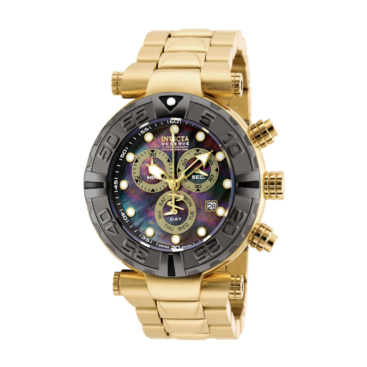 RELOJ  PARA HOMBRE INVICTA SUBAQUA 90240 - ORO