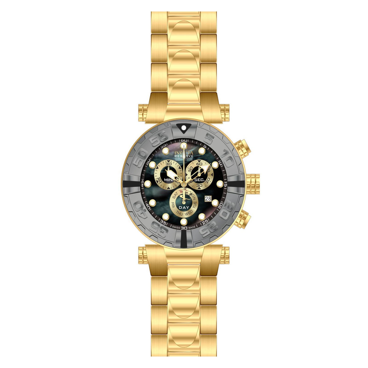 RELOJ  PARA HOMBRE INVICTA SUBAQUA 90240 - ORO