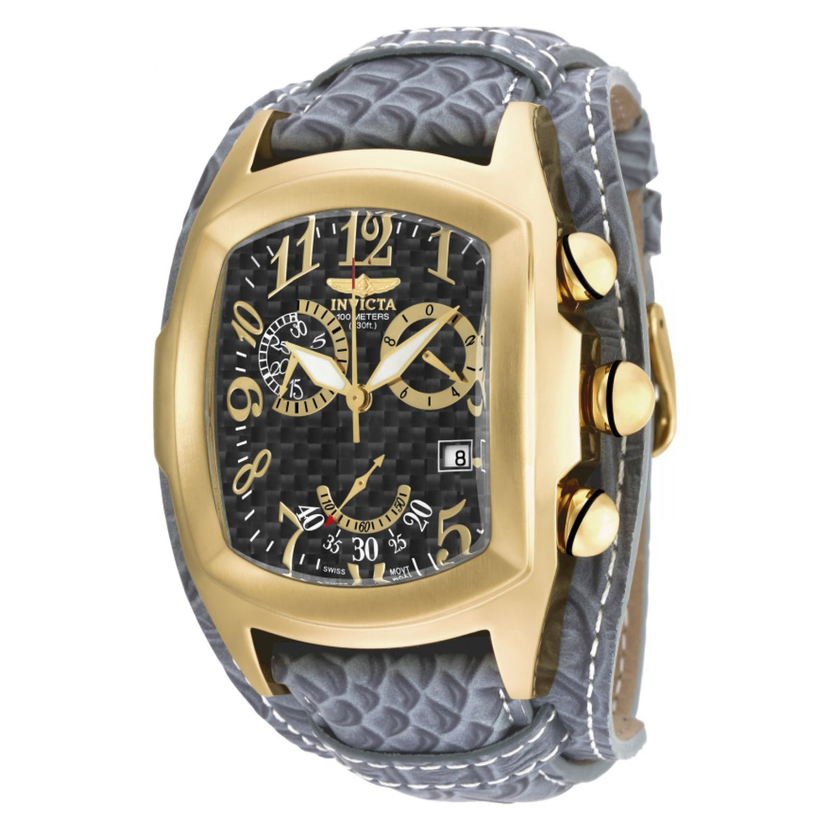 RELOJ CLÁSICO PARA HOMBRE INVICTA LUPAH 90265 - CARBÓN