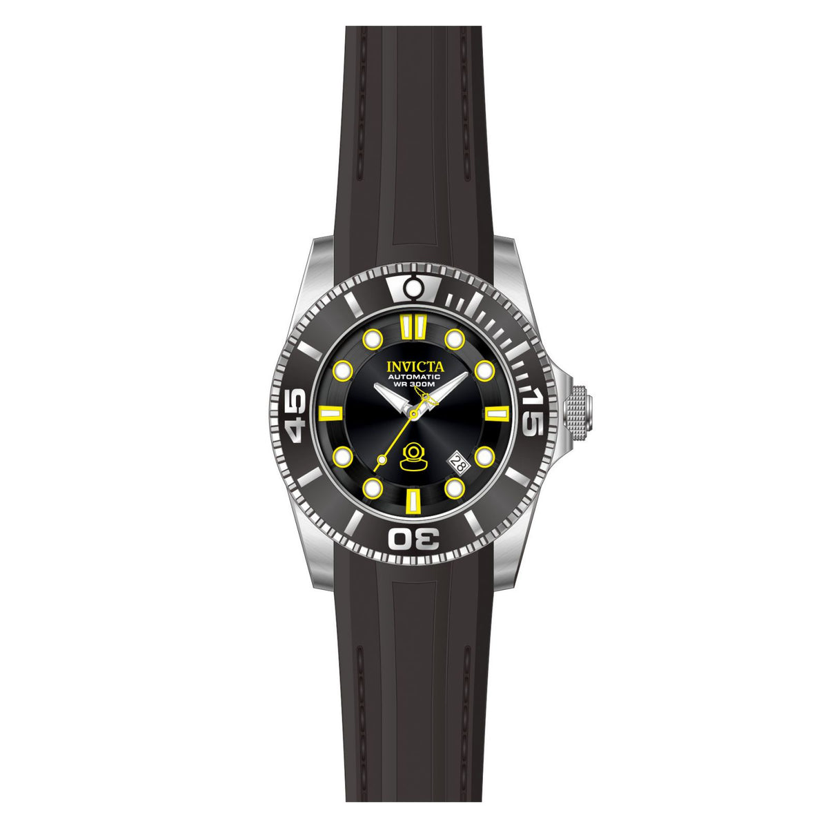 RELOJ DEPORTIVO PARA HOMBRE INVICTA PRO DIVER 20199 - AMARILLO NEGRO