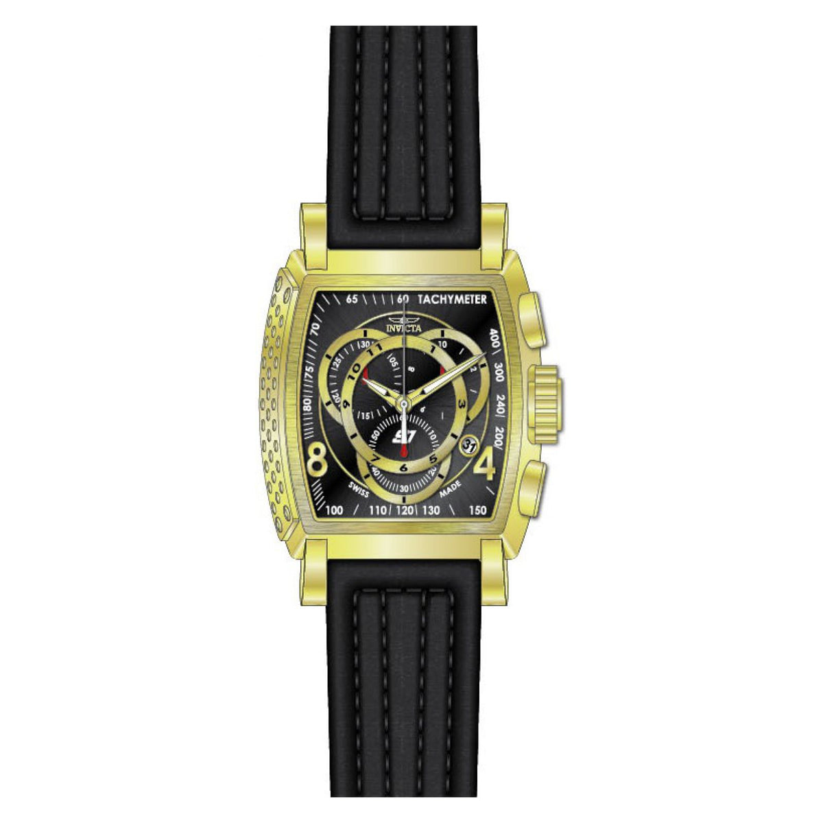RELOJ CLÁSICO PARA HOMBRE INVICTA S1 RALLY 20242 - NEGRO