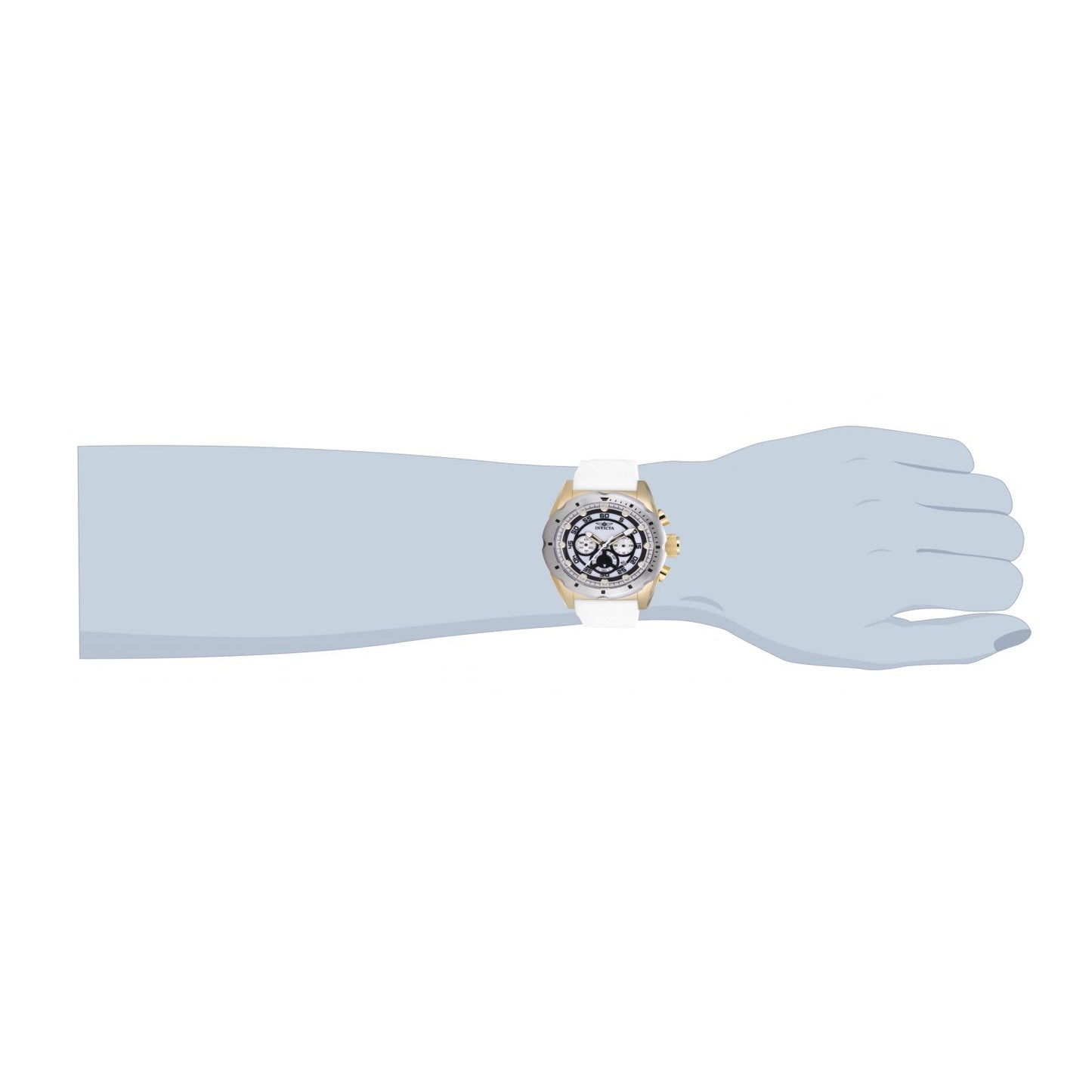RELOJ  PARA HOMBRE INVICTA SPEEDWAY 20308 - BLANCO