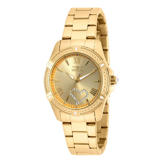 RELOJ  PARA MUJER INVICTA ANGEL 20322 - DORADO