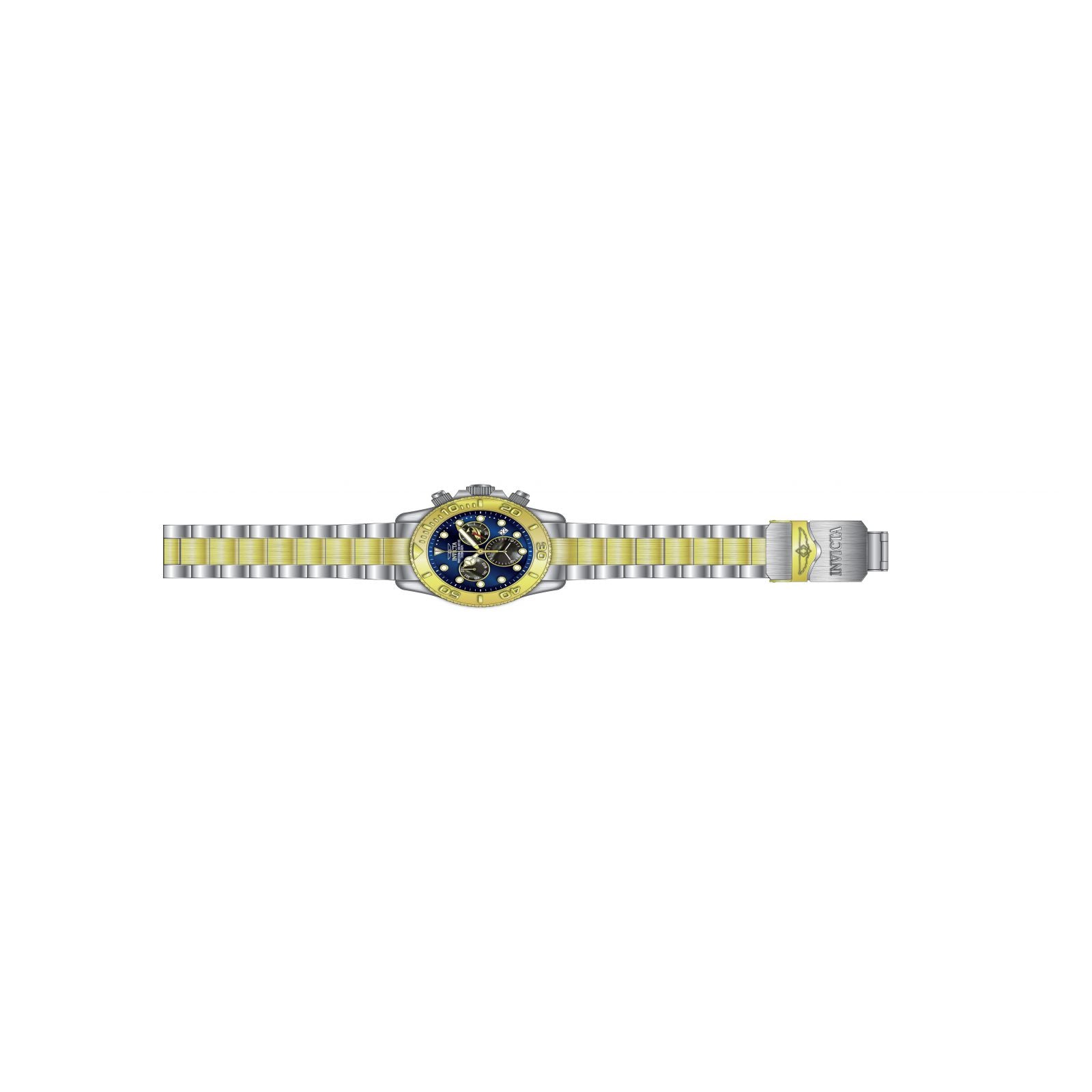 RELOJ  PARA HOMBRE INVICTA PRO DIVER 20346 - ACERO, ORO