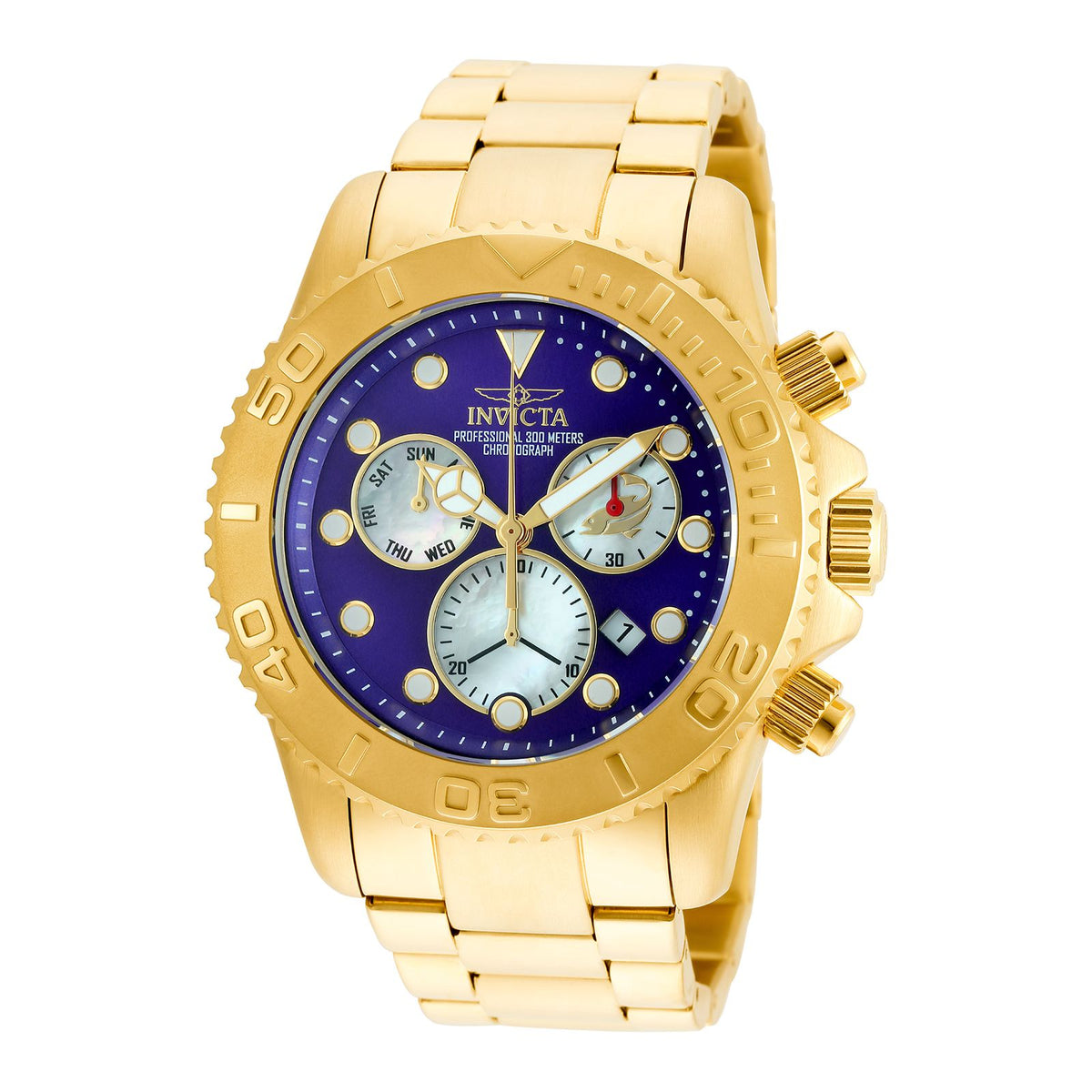 RELOJ  PARA HOMBRE INVICTA PRO DIVER 20349 - ORO