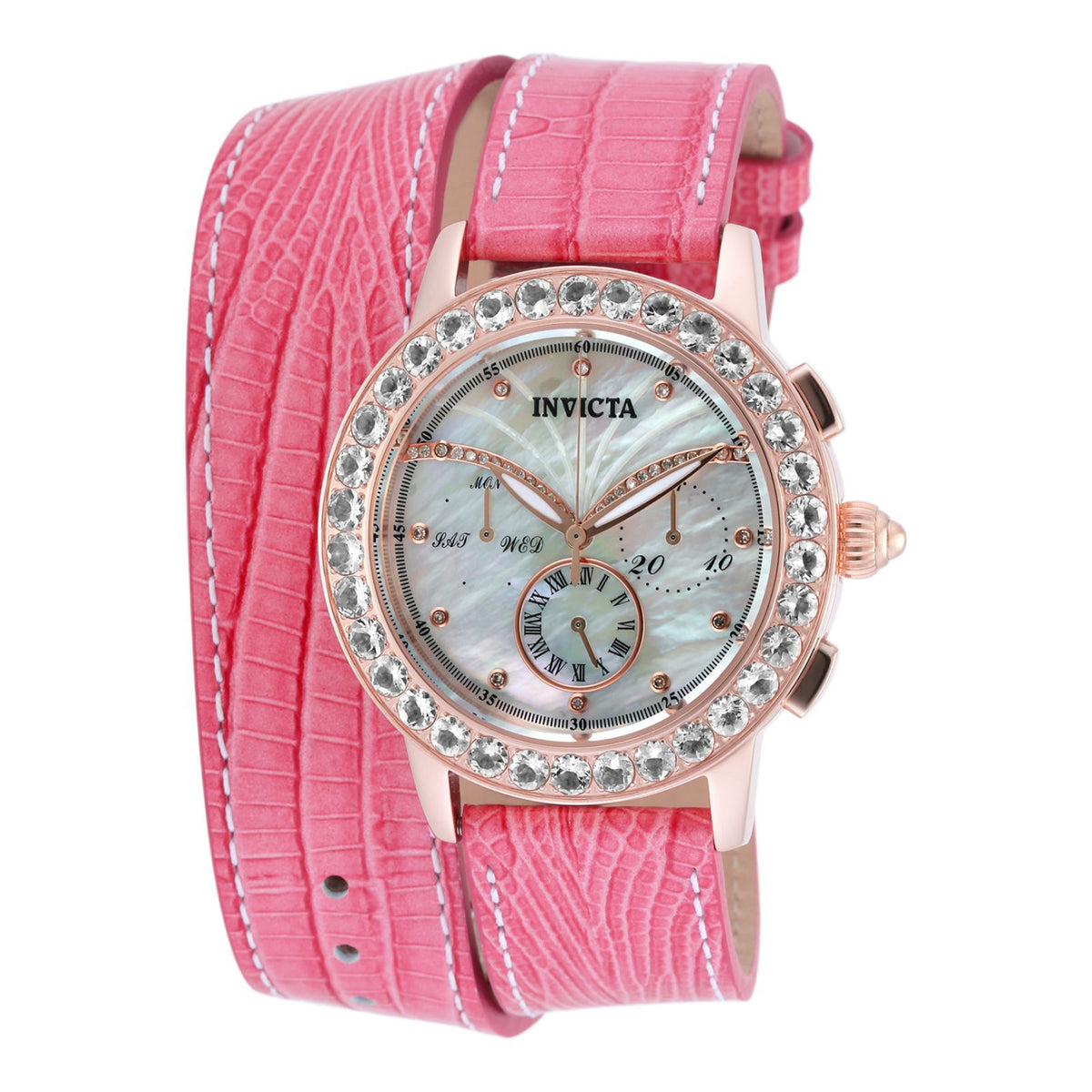 RELOJ CLÁSICO PARA MUJER INVICTA ANGEL 20432 - ROSADO