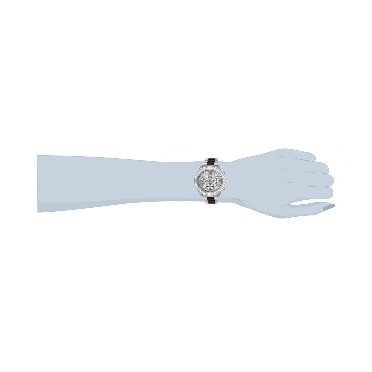 RELOJ  PARA MUJER INVICTA ANGEL 20510 - ACERO NEGRO
