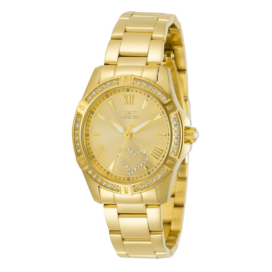 Oferta Reloj de moda dorado para Hombre y Mujer con pulsera de