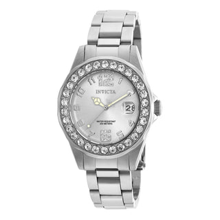 RELOJ  PARA MUJER INVICTA PRO DIVER 21396 - PLATEADO