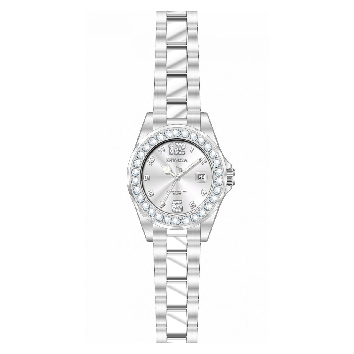 RELOJ  PARA MUJER INVICTA PRO DIVER 21396 - PLATEADO