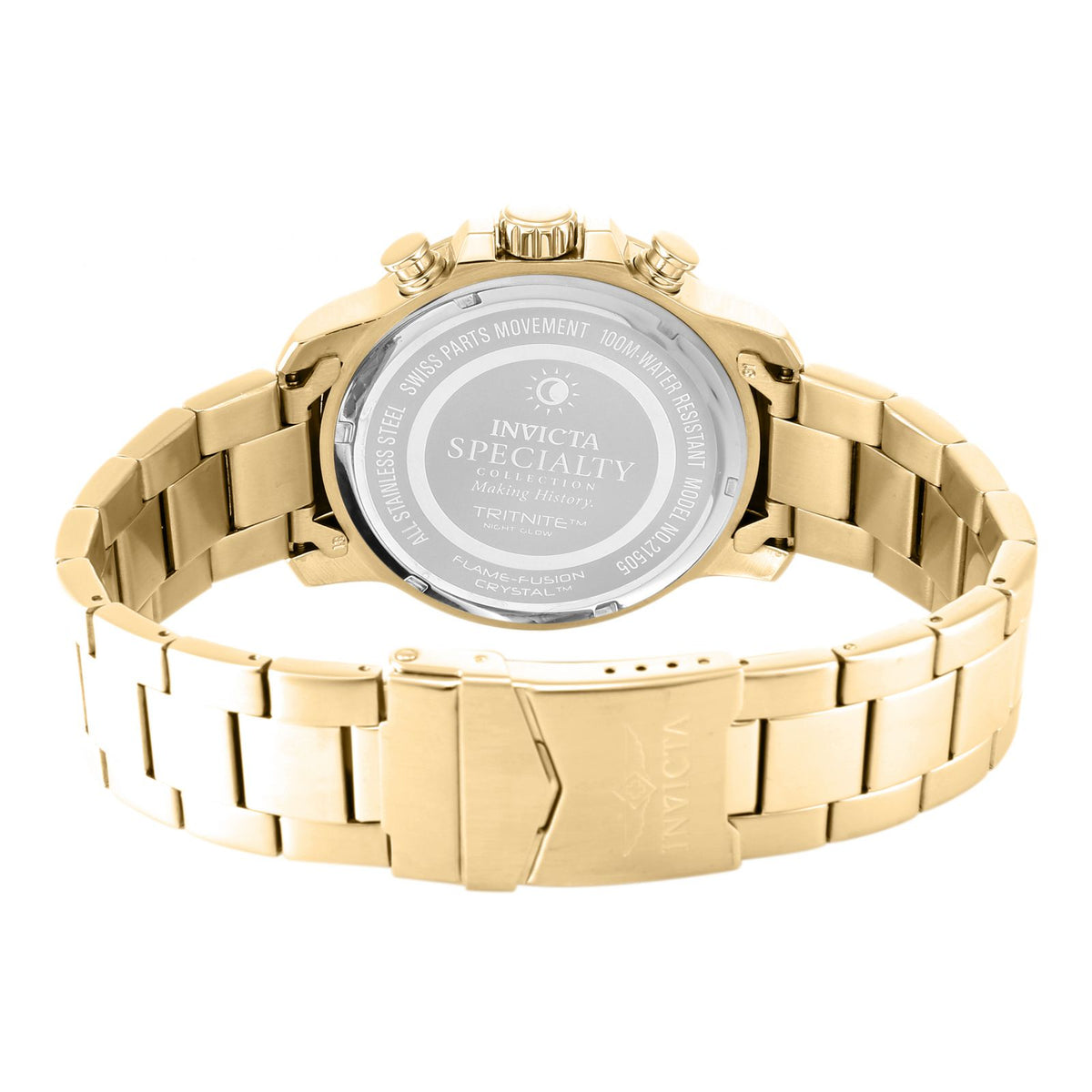 RELOJ CLÁSICO PARA HOMBRE INVICTA SPECIALTY 21505 - ORO