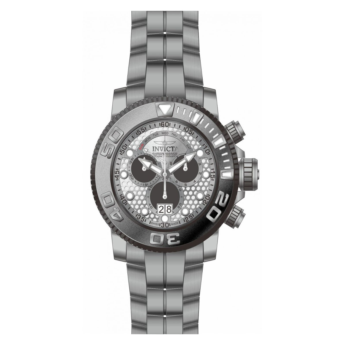 RELOJ  PARA HOMBRE INVICTA SEA HUNTER 21593 - GUNMETAL