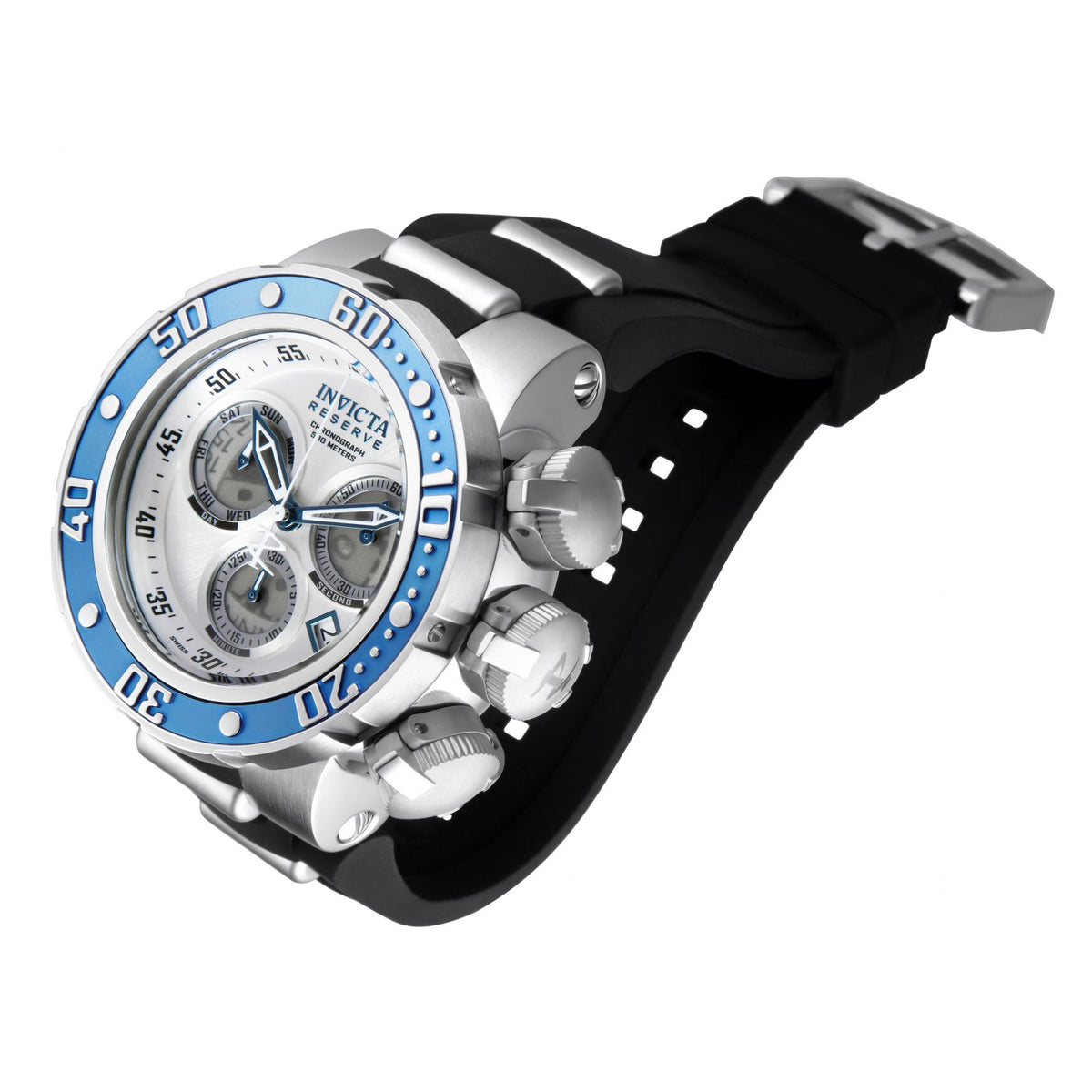 RELOJ  PARA HOMBRE INVICTA RESERVE 21644 - NEGRO, ACERO