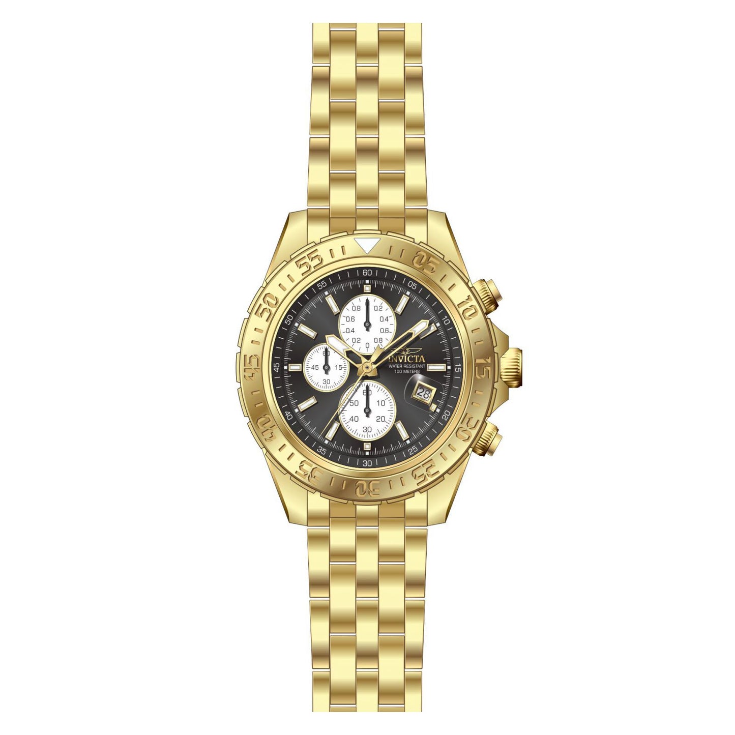 RELOJ  PARA HOMBRE INVICTA AVIATOR 21649 - ORO